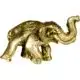 Mini Brass Figurines-Elephant Trunk Up