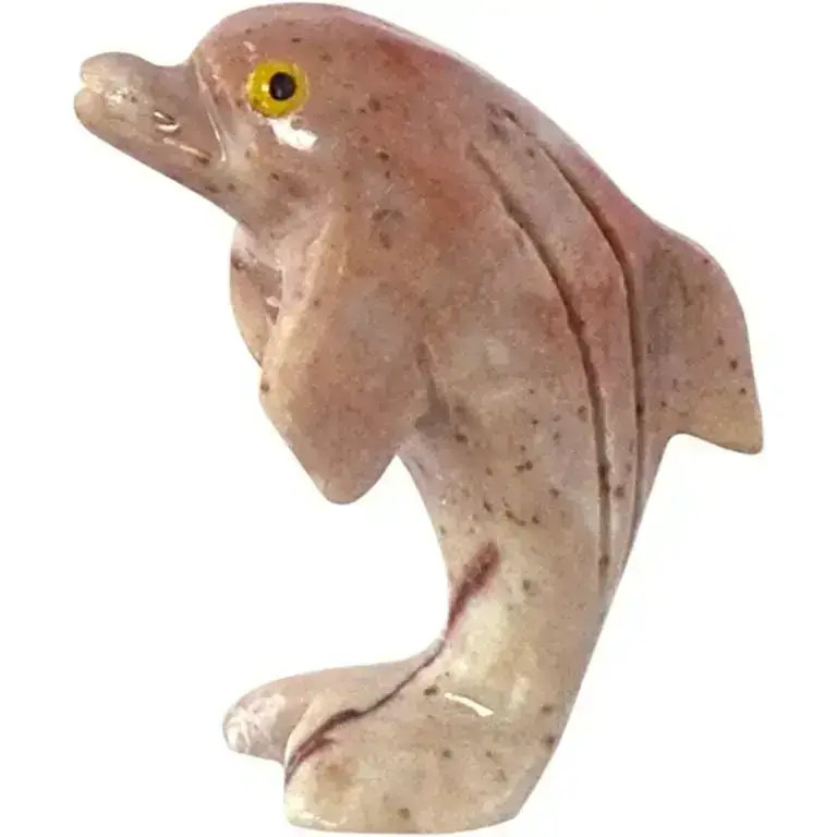 Spirit Animal 1.25-inch Dolphin Dolomite