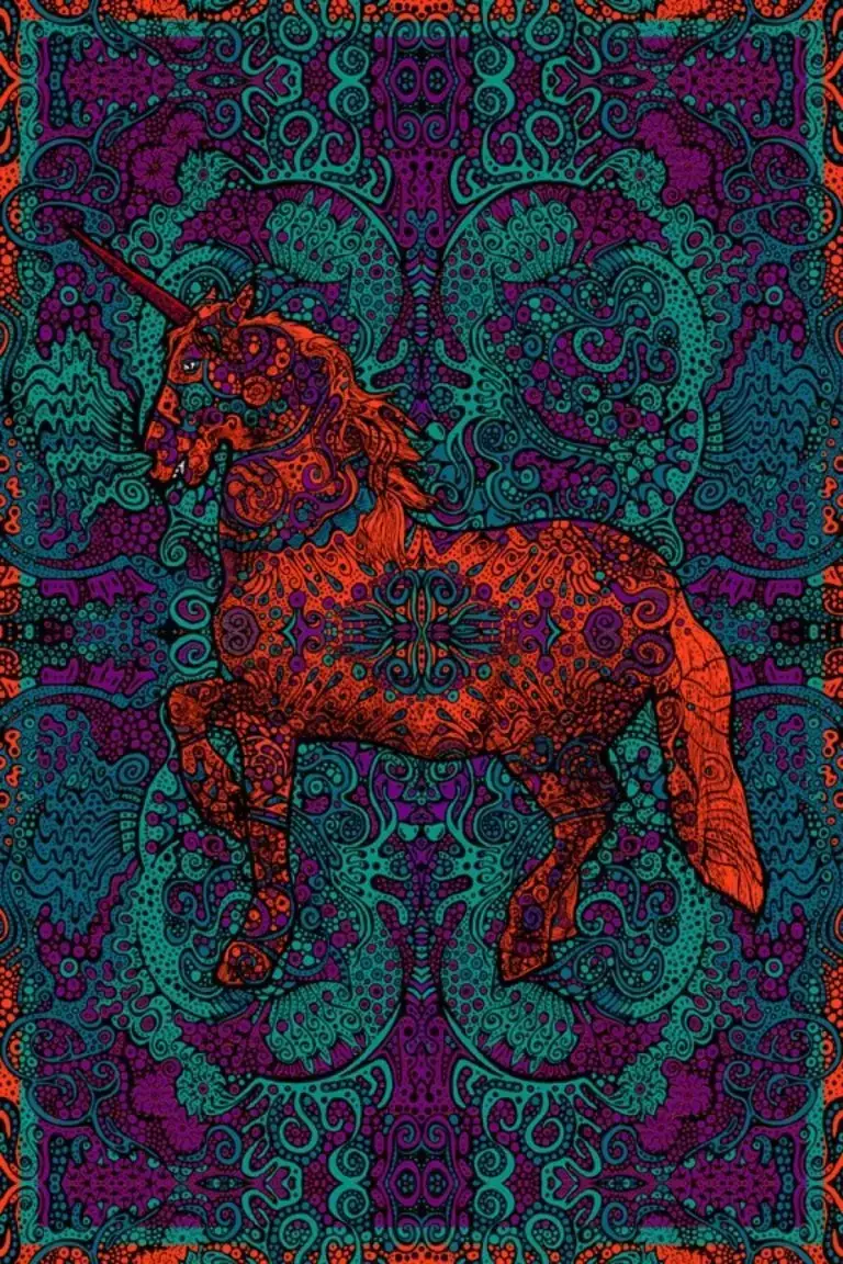 Tapestry 3D Unicorn