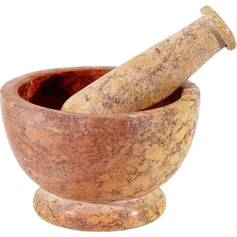Mortar & Pestle Soapstone Natural