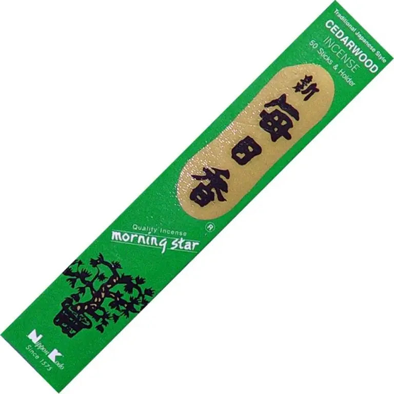Morning Star Incense Cedarwood 50 Sticks
