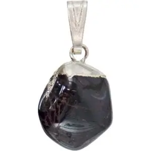 Tumbled Garnet Pendant