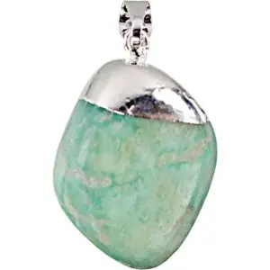 Tumbled Amazonite Pendant