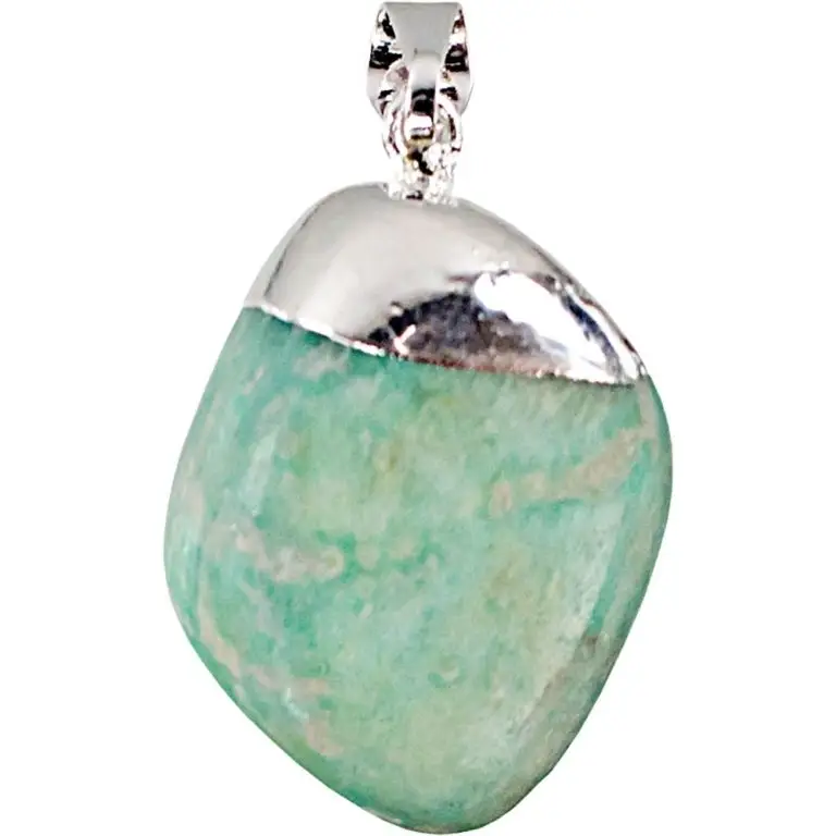 Tumbled Amazonite Pendant