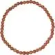 Energy Bracelet Round 4mm Gold Sandstone