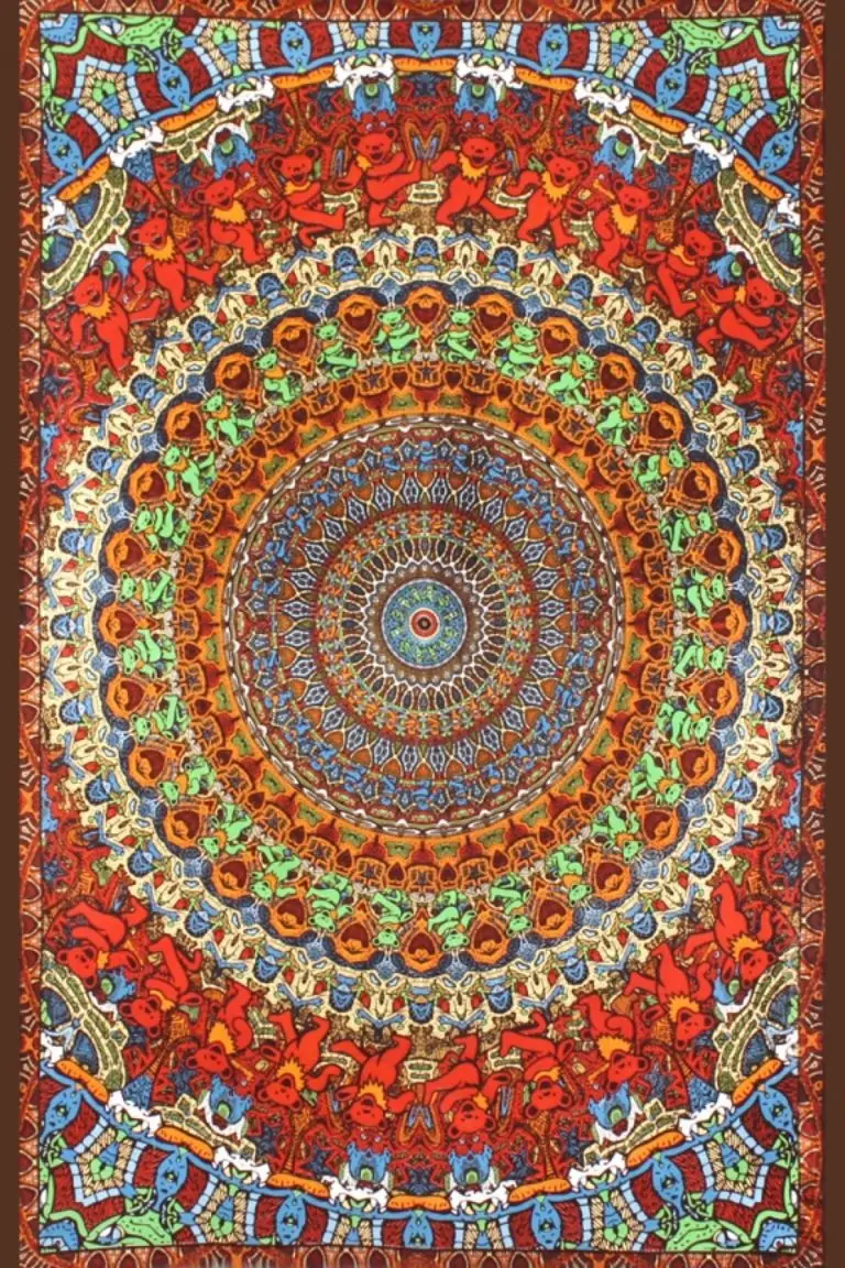 Tapestry 3D Grateful Dead Bear Vibrations