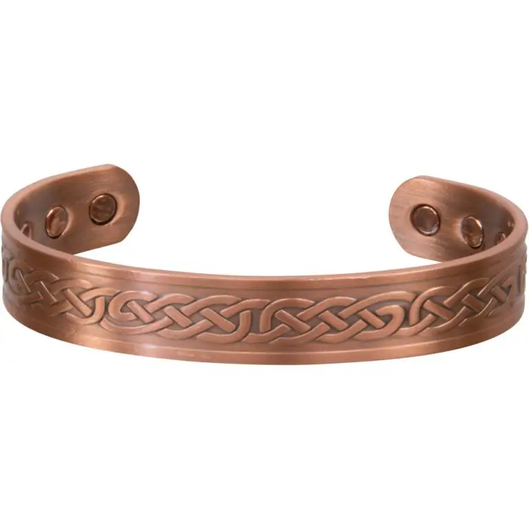 Copper Celtic Knot Magnetic Bracelet