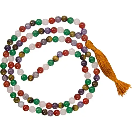 Mala Prayer Beads Mixed Stones 8mm