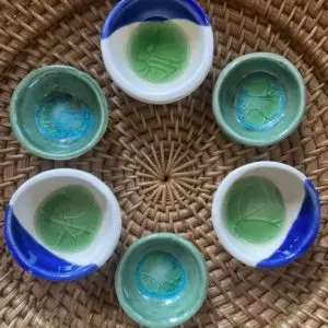 Incense Cone Burner Mini Bowl Ceramic