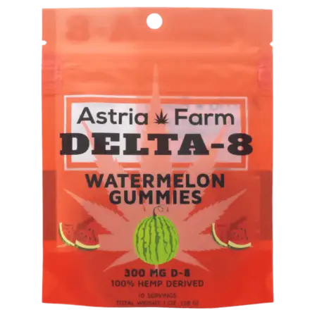 Astria Farm Delta 8 Gummies Watermelon