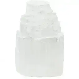 Candle Holder- Mini Iceberg White Selenite
