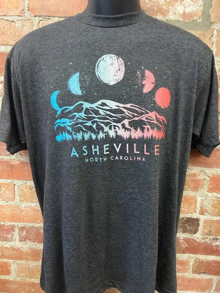 Asheville T-Shirt - Moon Phases