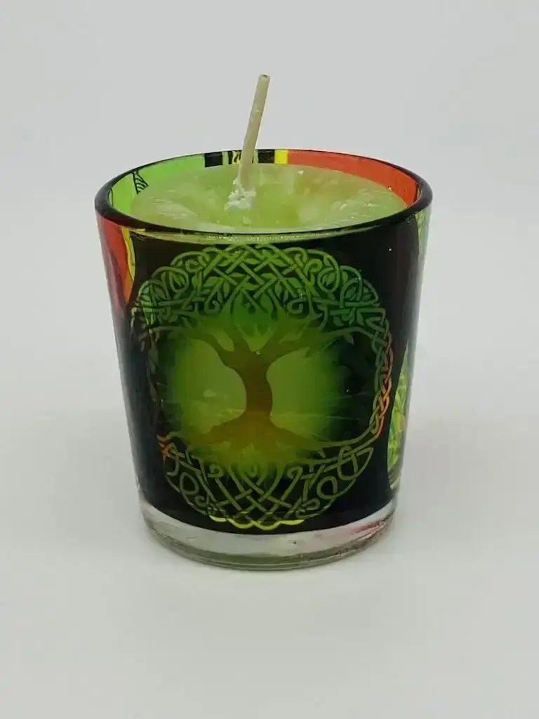 Celtic Tree of Life Votive Candle Holder