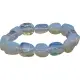 Elastic Bracelet with Tumbled Opalite Stones
