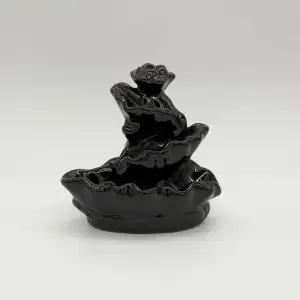 Cascading Pools Ceramic Backflow Incense Holder