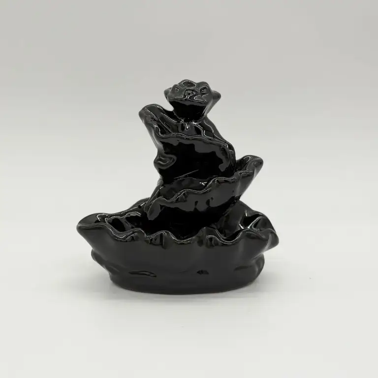 Cascading Pools Ceramic Backflow Incense Holder