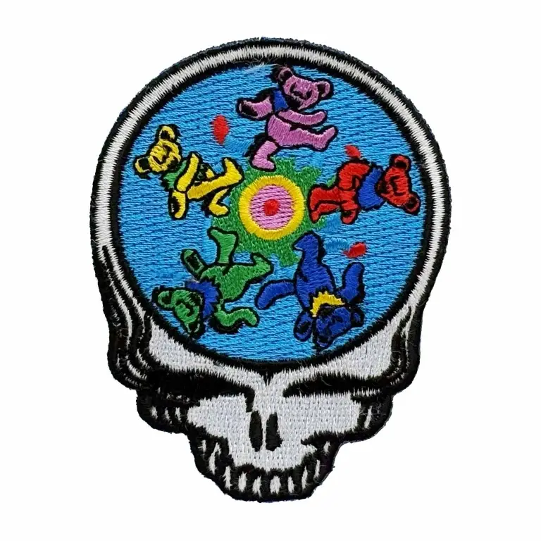 GD Patch Dancing Bear Skull