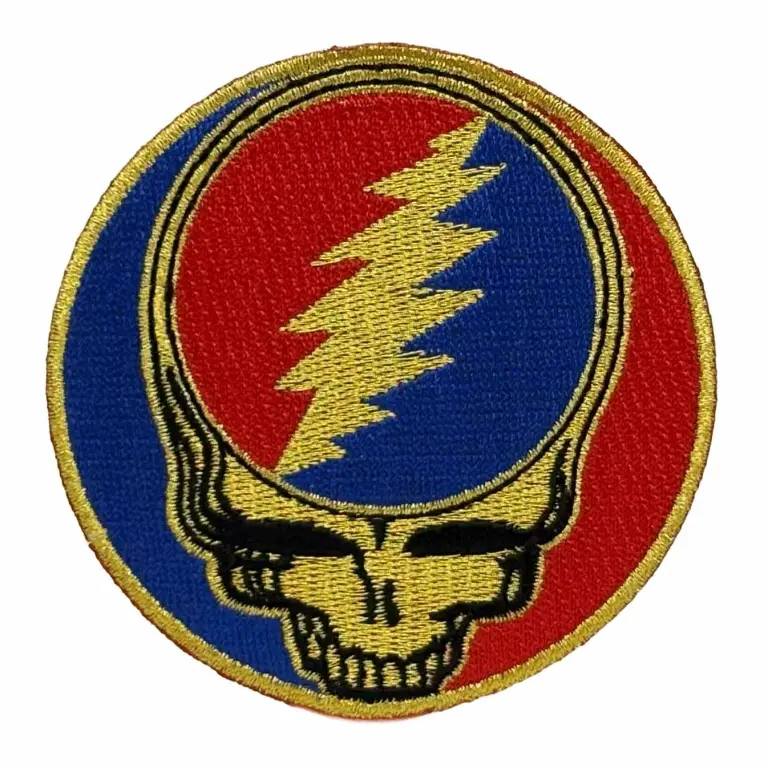 GD Patch Gold Skull
