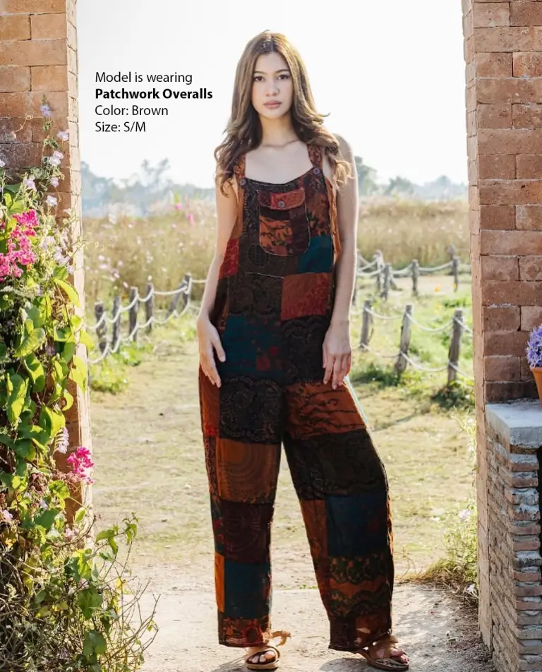 BrownpatchworkoverallsTXT