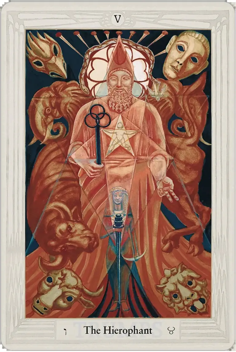 Thoth Tarot - The Hierophant