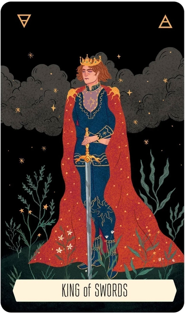 Zodiac Tarot - King of Swords