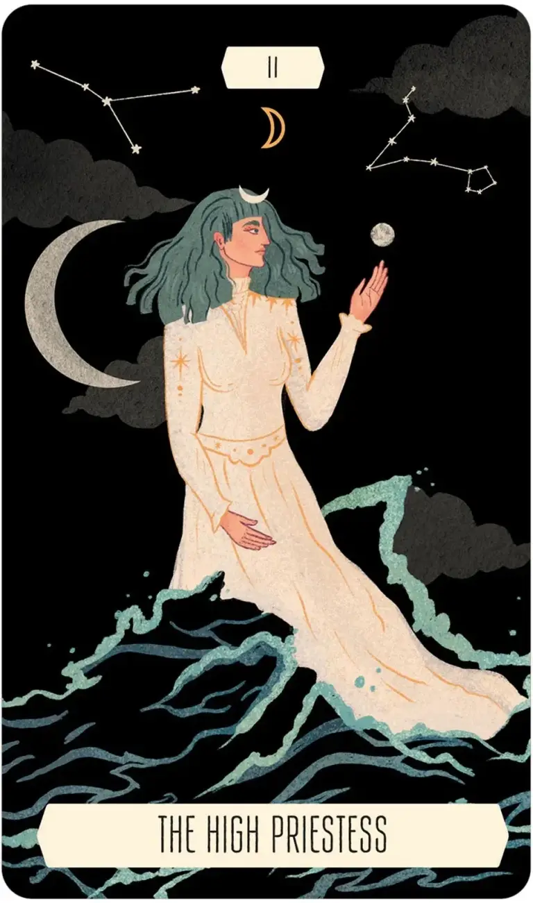 Zodiac Tarot - The High Priestess