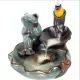 Frog Ceramic Backflow Incense Holder