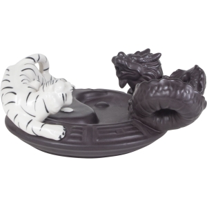 Tiger and Dragon Backflow Incense Holder