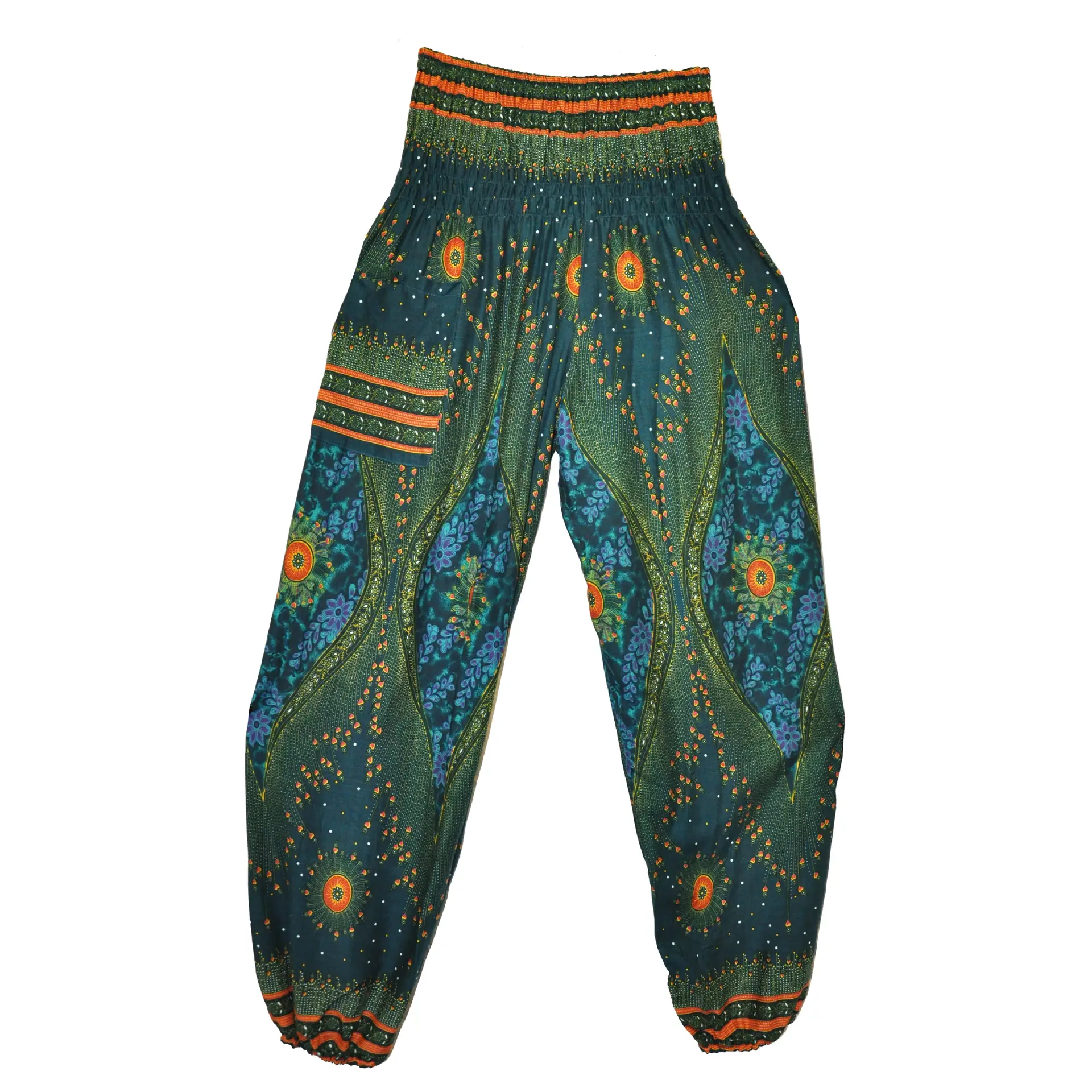 Dancing Peacock Harem Pants