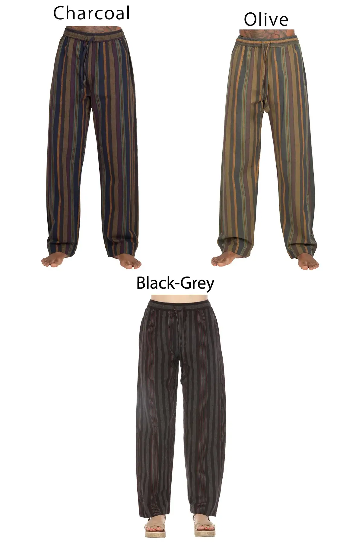 Unisex Stripe Comfy Lounge Pants